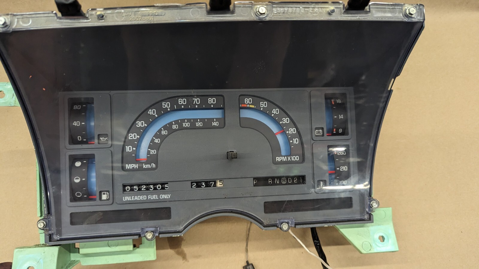 86 87 88 S10 S15 Dash Gauge Cluster Intrament Cable Speedometer Tach