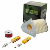 Wartungspaket FüR Suzuki DR 800 BIG DR 750 88-90 Luftfilter+ÖLfilter+ZüNdkerzen