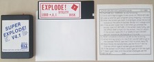SUPER EXPLODE v4.1 Cartridge  1989 The Soft Group for Commodore 64 128D - TESTED