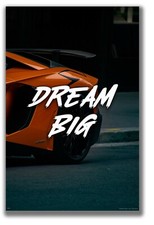 Success Motivational Poster Art Print Office School Classroom Decor Success Gift