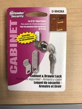 Defender Security Cabinet and Drawer Lock - U-9943KA NEW