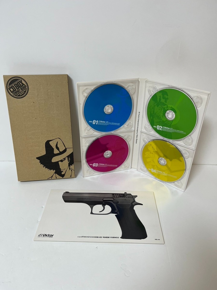 アニメ COWBOY BEBOP CD BOX COWBOY BEBOP CD BOX Original Soundtrack Limited Edition 4CD 2002