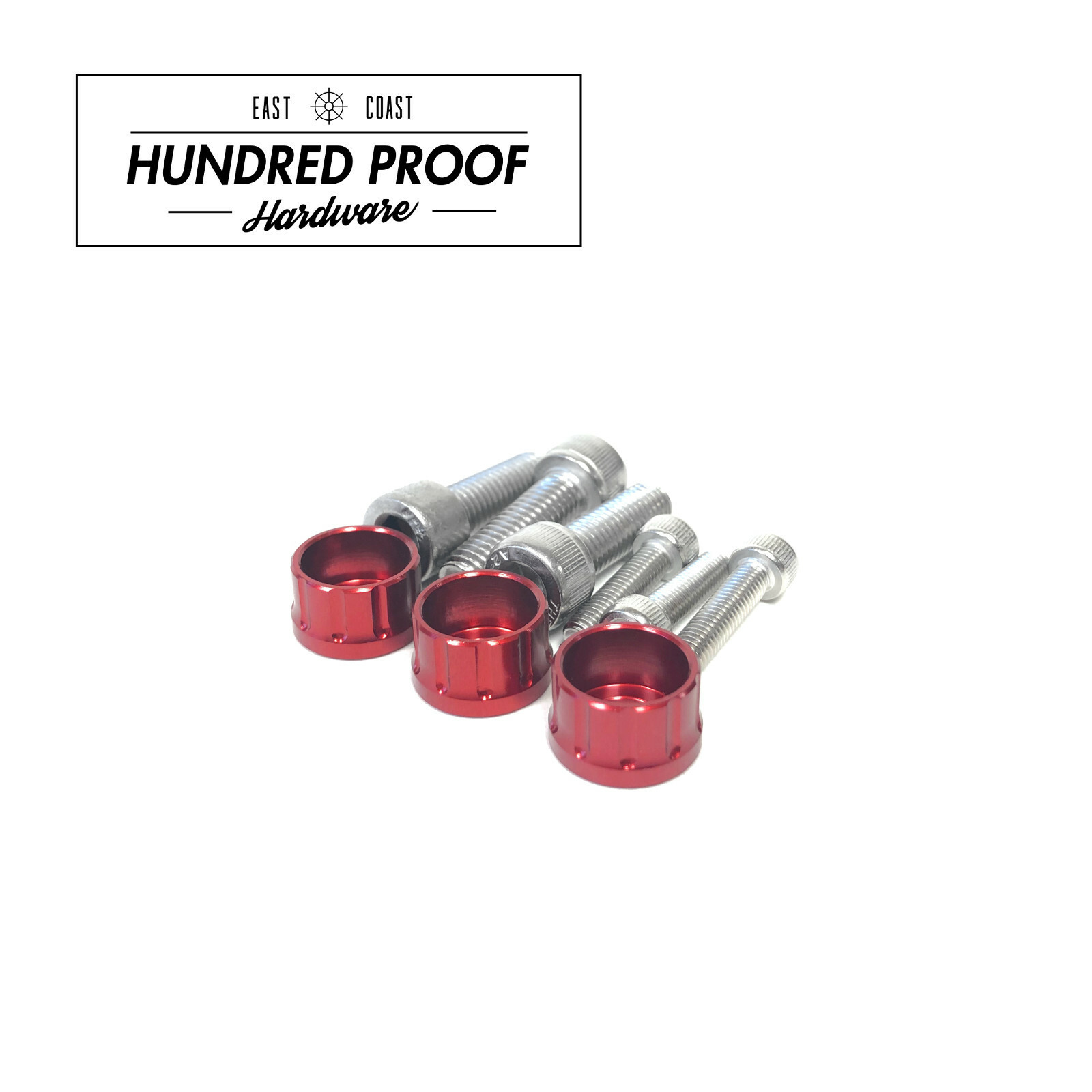 HUNDRED PROOF HARDWARE D15b D16 D16z6 Distributor Bolt Kit Honda Acura