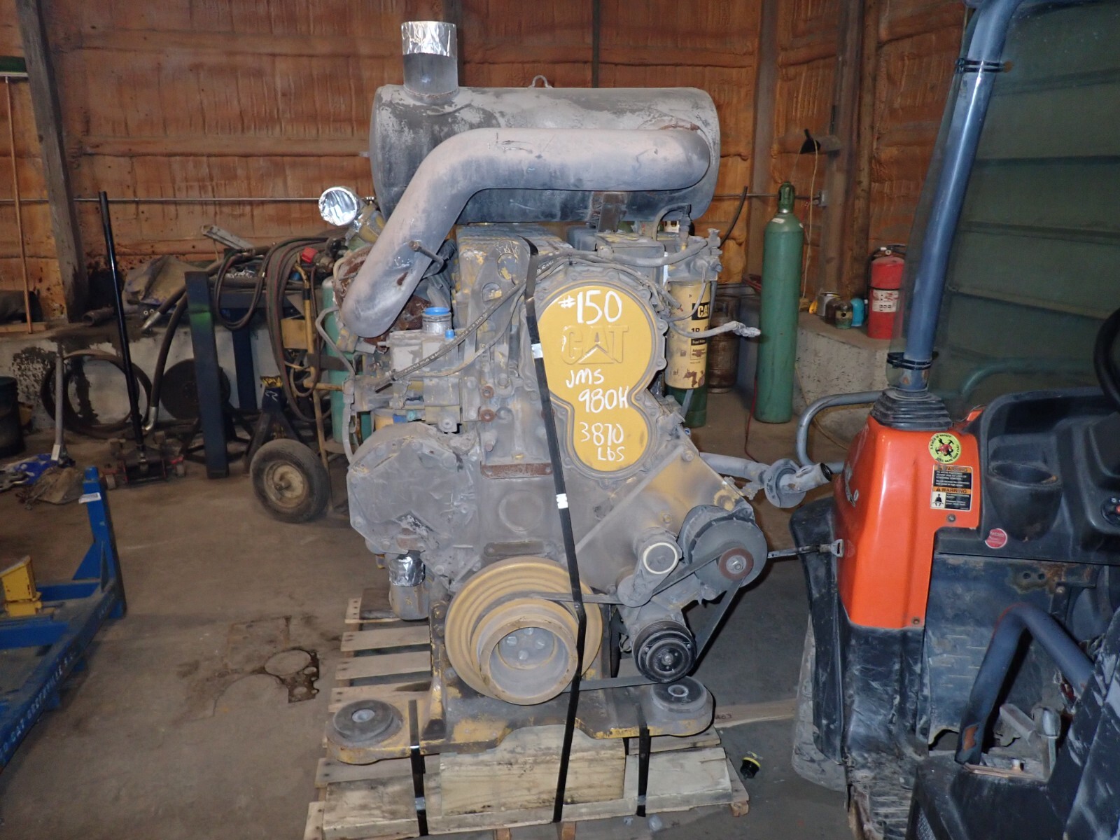 2010 Caterpillar C15 Turbo Diesel Engine GOOD RUNNER! 980H 360-0418 TXG