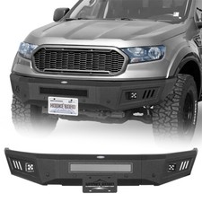 Offroad Front Steel Bumper W Led Lights Fit 2019-2023 Ford Ranger Trucks Pickup