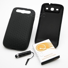 High Quality 7500mAh Extended Battery Back Cover Case For Samsung Galaxy SIII