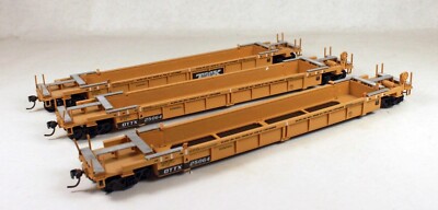HO 70' Thrall Double Stack Car TTX 3 Car Kit NIB NOS #932-3902