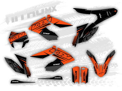 2015-2017 KTM FREERIDE E-SX デカール 【A】 2012-2017 KTM Freeride 250 350 E-XC NitroMX Graphics Kit Decal