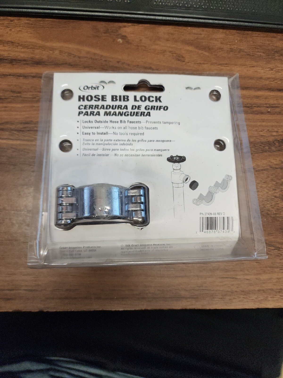 Orbit 37439 Spigot Water Hose Faucet Bib Lock eBay