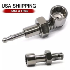 New Hidden Screw Mini Metal Filter Tobacco Smoking Pipe Pocket Herb Pipes 1pc