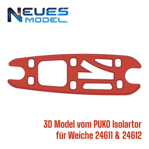 Märklin C-Gleis PUKO Isolator für C-Gleis Weichen 24611 & 24612 - Bild 2 von 15