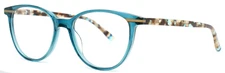 INFACE IF9413 8525 Blue Womens Cat Eye Full Rim Eyeglasses 49-16-138 B:40