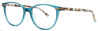 INFACE IF9413 8525 Blue Womens Cat Eye Full Rim Eyeglasses 49-16-138 B:40