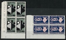 1951 REPUBBLICA ITALIANA 9 TRIENNALE MILANO 2 VAL QUARTINA ANGOLO MF101934