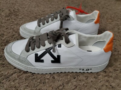 Off-White 2.0 Sneaker Orange White Size 41 EU / 8 US Men like dunks summer