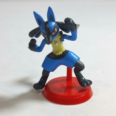Pokemon 1.5'' Fighting Stance Lucario Choco Egg Mini Figure Gashapon Furuta