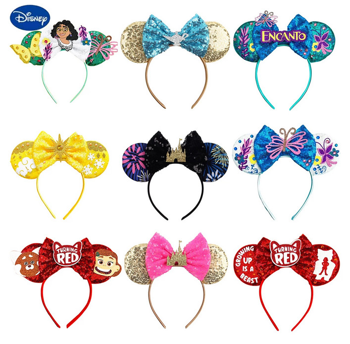 Diadema Disney Encanto Mickey Minnie Stitch Jack Campanilla Luz malefica niña