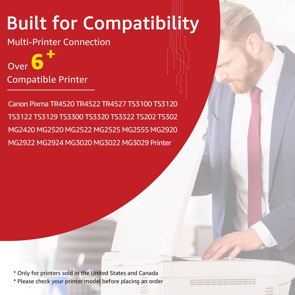 Картридж чернильный PG-245XL CL-246XL для Canon PIXMA MG2522 MG2520 TS3122 MX490 MX492 - Изображение 3 из 4