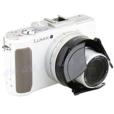 JJC Self-Retaining Auto Open Lens Cap for Panasonic Lumix LX7 Leica D-LUX6
