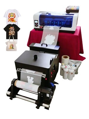 A3 New High qualit DTF Printer with Shaking Drye ForT shirt, Sportswear,garme