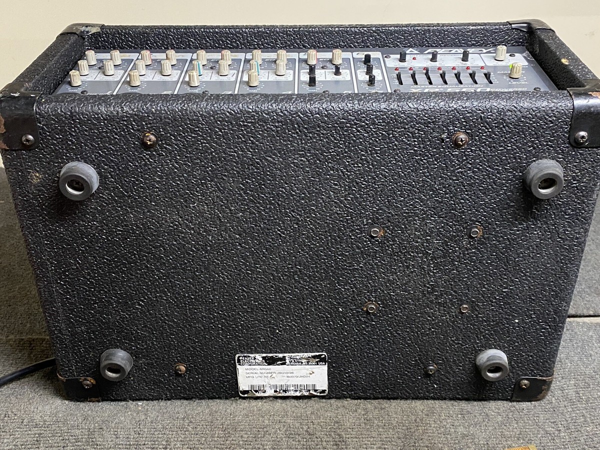 Peavey XR560 Powered Mixer With Power Cord Powers Up | eBay