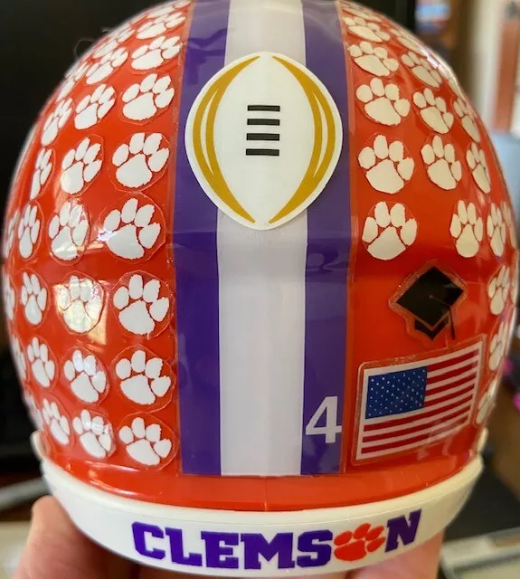 Clemson football helmet stickers cheap