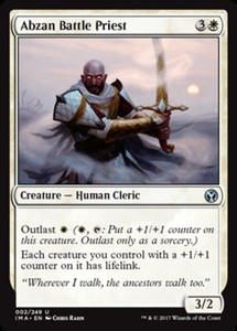 Abzan Battle Priest x4 - Iconic Masters - NM-Mint, English - Iconic Masters
