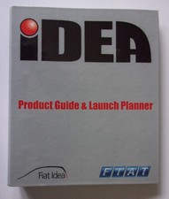 FIAT IDEA orig 2004 UK Mkt Product Guide & Launch Planner Lever Arch File