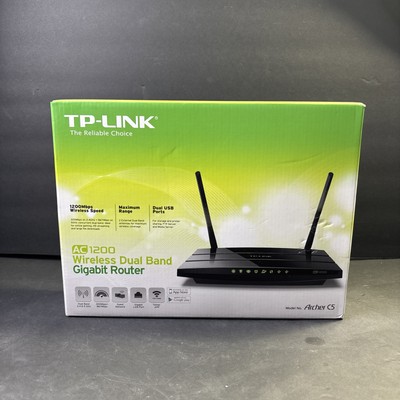 NEW! TP-Link AC1200 Dual Band Router Wireless AC Router for Home Archer C50 NIB