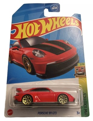 2023 Hot Wheels 177/250 Porsche 911 GT3 2/10 HW: Exotics {Red}