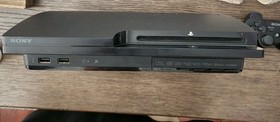 Sony PlayStation 3 Slim 120GB Console - Black -WORKS GREAT-TESTED