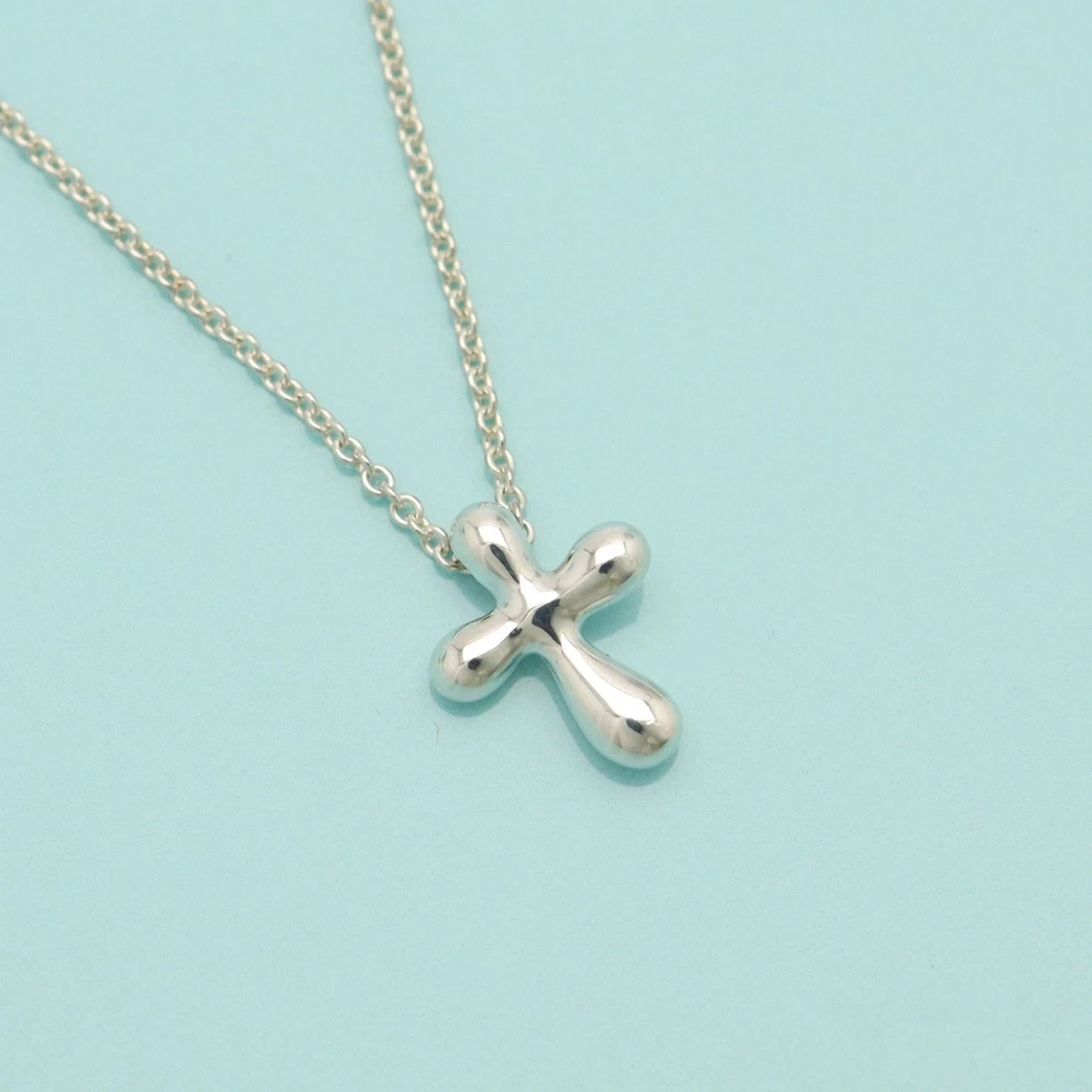 Tiffany Cross Necklace for sale | eBay