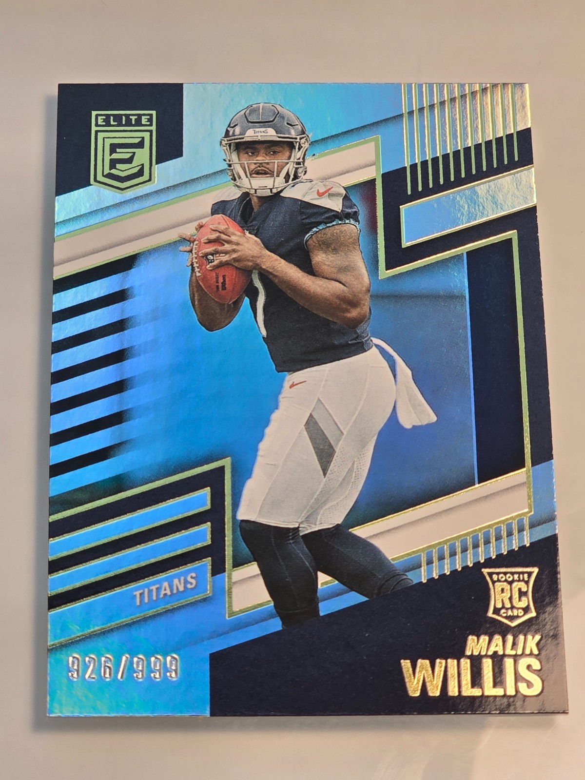 2022 Panini Donruss Elite - Malik Willis Rookie Card /999