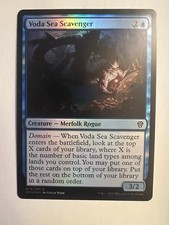 MTG Magic the Gathering FOIL Voda Sea Scavenger 074/281 Dominaria United NM