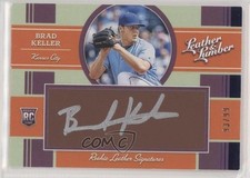2019 Leather & Lumber Rookie Signatures Dark Brown 93/99 Brad Keller Auto RC 6ks