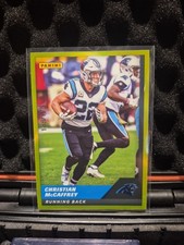 2021 Panini NFL Sticker & Card Collection Christian McCaffrey #24 Yellow /175