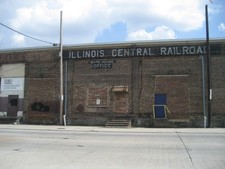 Illinois Central Railroad Warehouse at New Orleans, LA in 2008 8.5 x 11 Photo