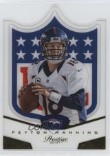 2013 Panini Prestige NFL Acetate Die-Cuts Peyton Manning #1 HOF Shield 1ft2