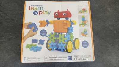 Lakeshore Remote Control  Gear-Bot 149 Piece Snap Connectors Building Set SEALED
