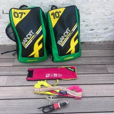 2017 F-One Bandit  7+10m Kites w/bar GRADE B