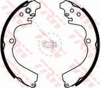Bremsbackensatz Hinten TRW GS8584 FÜR Subaru Bremsbacken KIT TrommelbremsbelÄGe