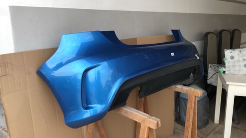 PARAURTI POSTERIORE CLASSE A W176 PREMIUM AMG ORIGINALE BIANCO / NERO - Foto 6 di 6