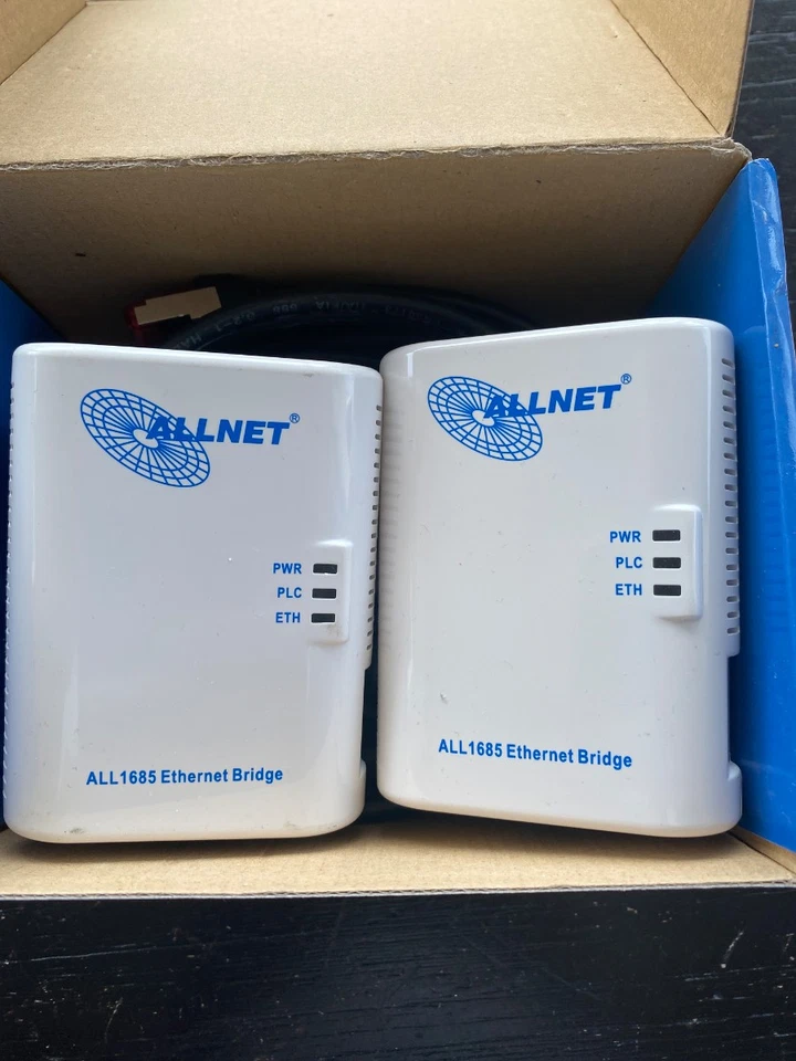 ALLNET ALL1685 Powerline Netzwerk Adapter 85 Mbps Weiß - Bild 2 von 4