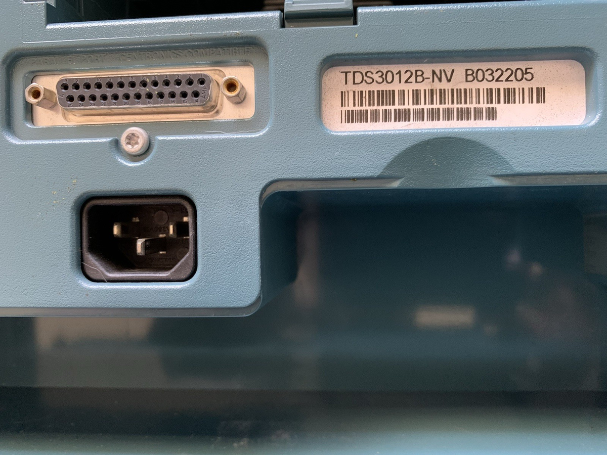 Tektronix TDS3012B 100MHz 2 Channels Digital Oscilloscope for sale
