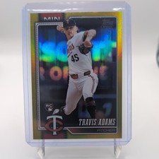 2026 Topps Series 1 TRAVIS ADAMS RC Rookie RC Yellow Foil /399 #149 MN Twins