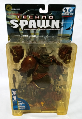 アメコミ McFarlane Toys Techno Spawn Code Red McFarlane Toys TECHNO SPAWN CODE RED Series 15 Action Figure | eBay