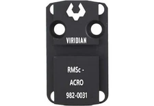 Viridian RFX 44 Shield RMSc/ACRO Adapter Plate For Red Dot Sight Mounts 982-0031