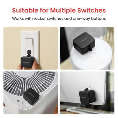 Smart Button Pusher Fingerbot   Bluetooth Rocker Switch Automation, Timer & App 