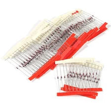 27 Value 270pcs 1/2W Zener Diodes Assortment Kit 2.4V 2.7V 3.0V 3.3V 3.6V... 