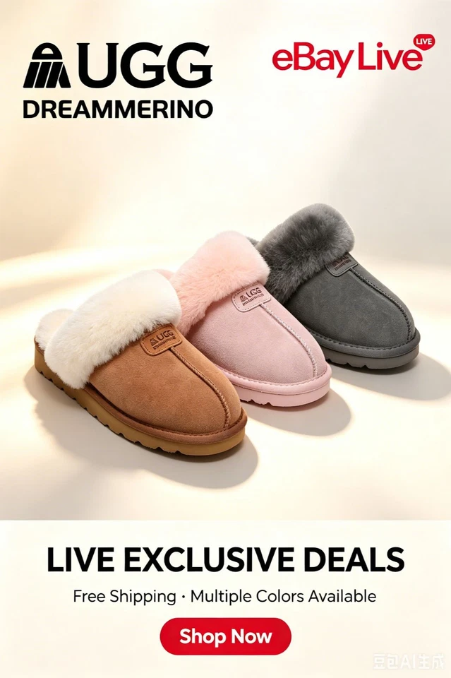 UGG DREAMMERINO Sheepskin Slippers — Exclusive Deals